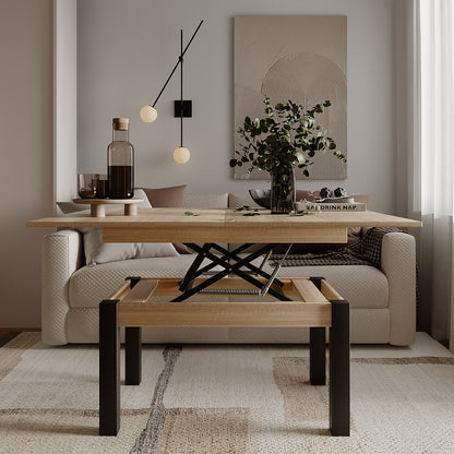 Ławostół B-fly 90*60/120 - Dąb Sonoma / Wenge