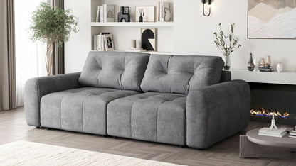 Sofa rozkładana BERG 258 Kanapa Funkcja Spania Pojemnik Nowoczesna 3 Osoby