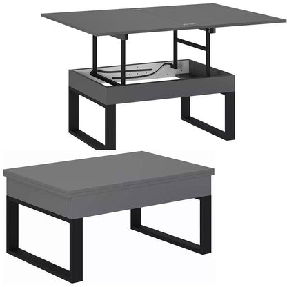 Ława rozkładana podnoszona Domero 120×88 Grafit — Wysyłka 03.10.26