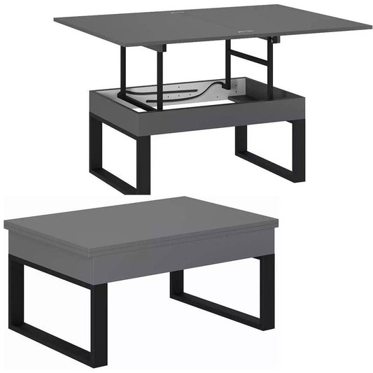 Ława rozkładana podnoszona Domero 120×88 Grafit — Wysyłka 03.10.26