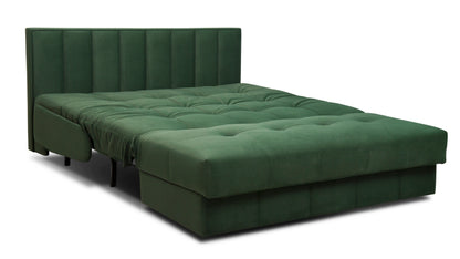 Sofa rozkładana MICHI 146 Kanapa Funkcja Spania Pojemnik Nowoczesna 2 Osoby