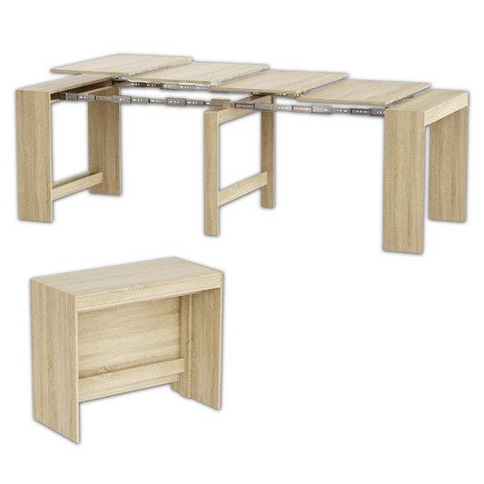 DUŻY Stół rozkładany 240*90 "PYTHON" Dąb Sonoma