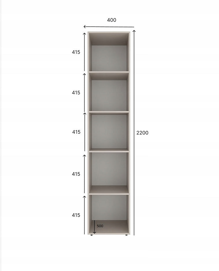 SZAFA UCHYLNA AVERON 8 160 cm DUŻA GARDEROBA 3-drzwiowa z szufladami Grafit