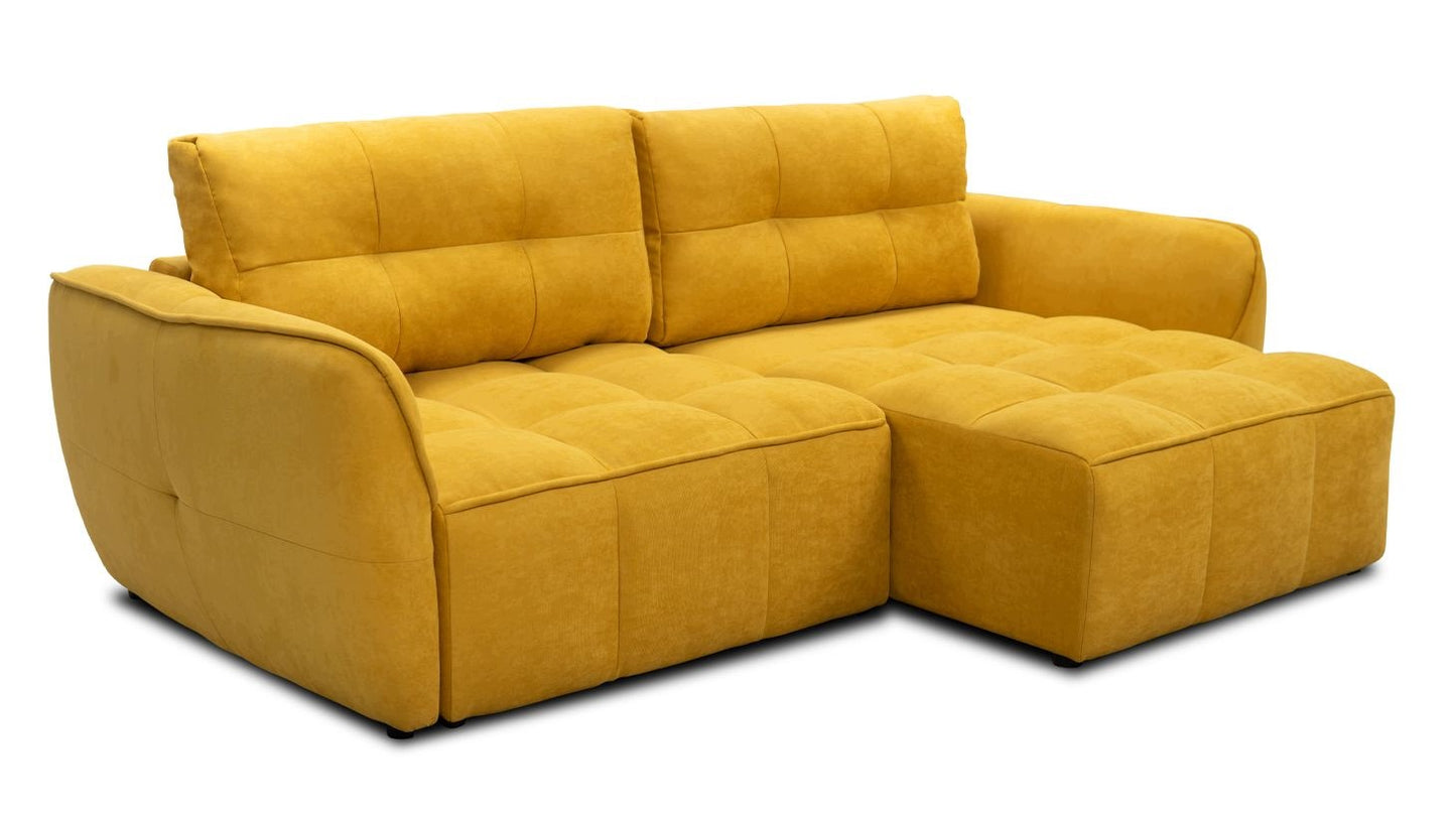 Sofa rozkładana BOOM Kanapa Funkcja Spania Pojemnik Nowoczesna 3 Osoby