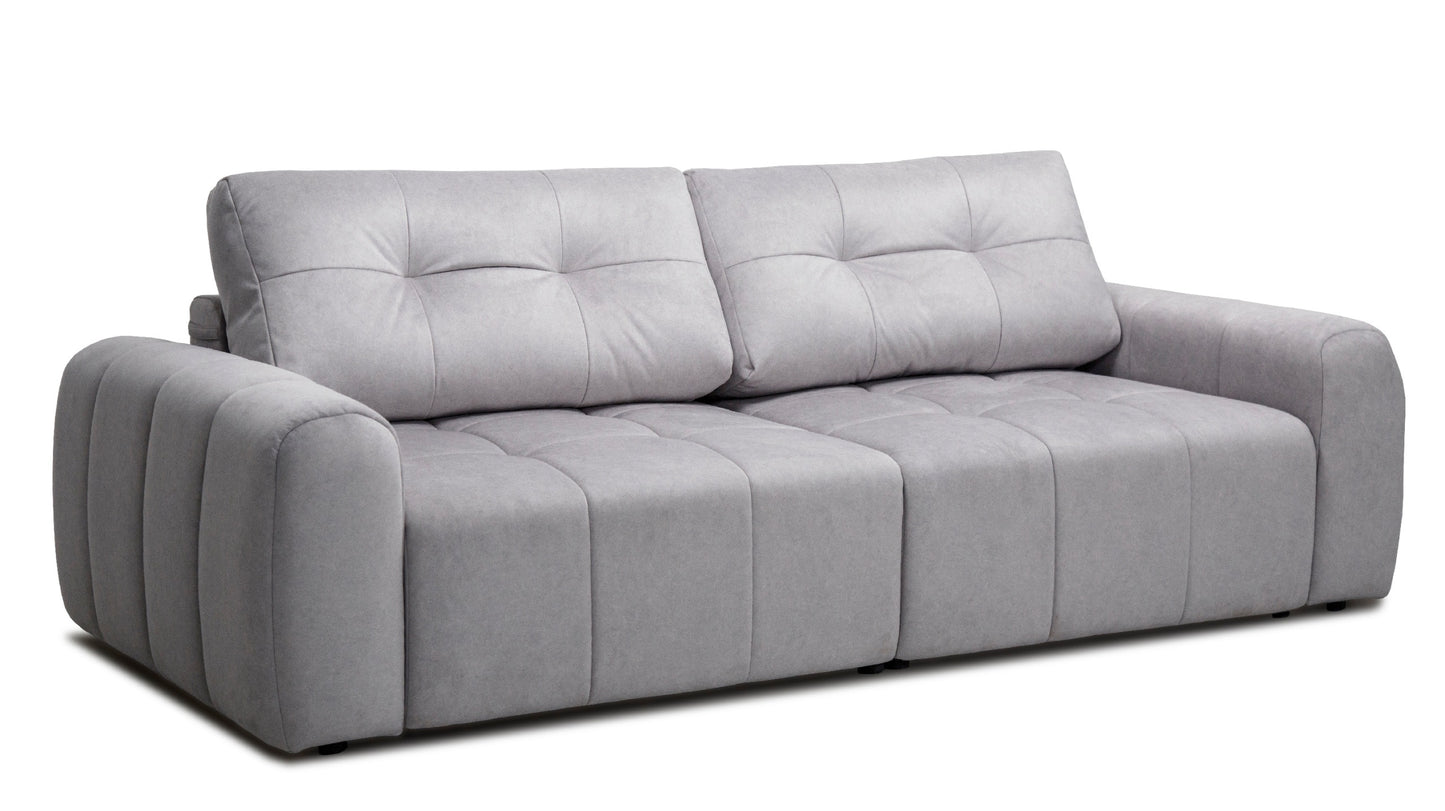 Sofa rozkładana BERG 258 Kanapa Funkcja Spania Pojemnik Nowoczesna 3 Osoby