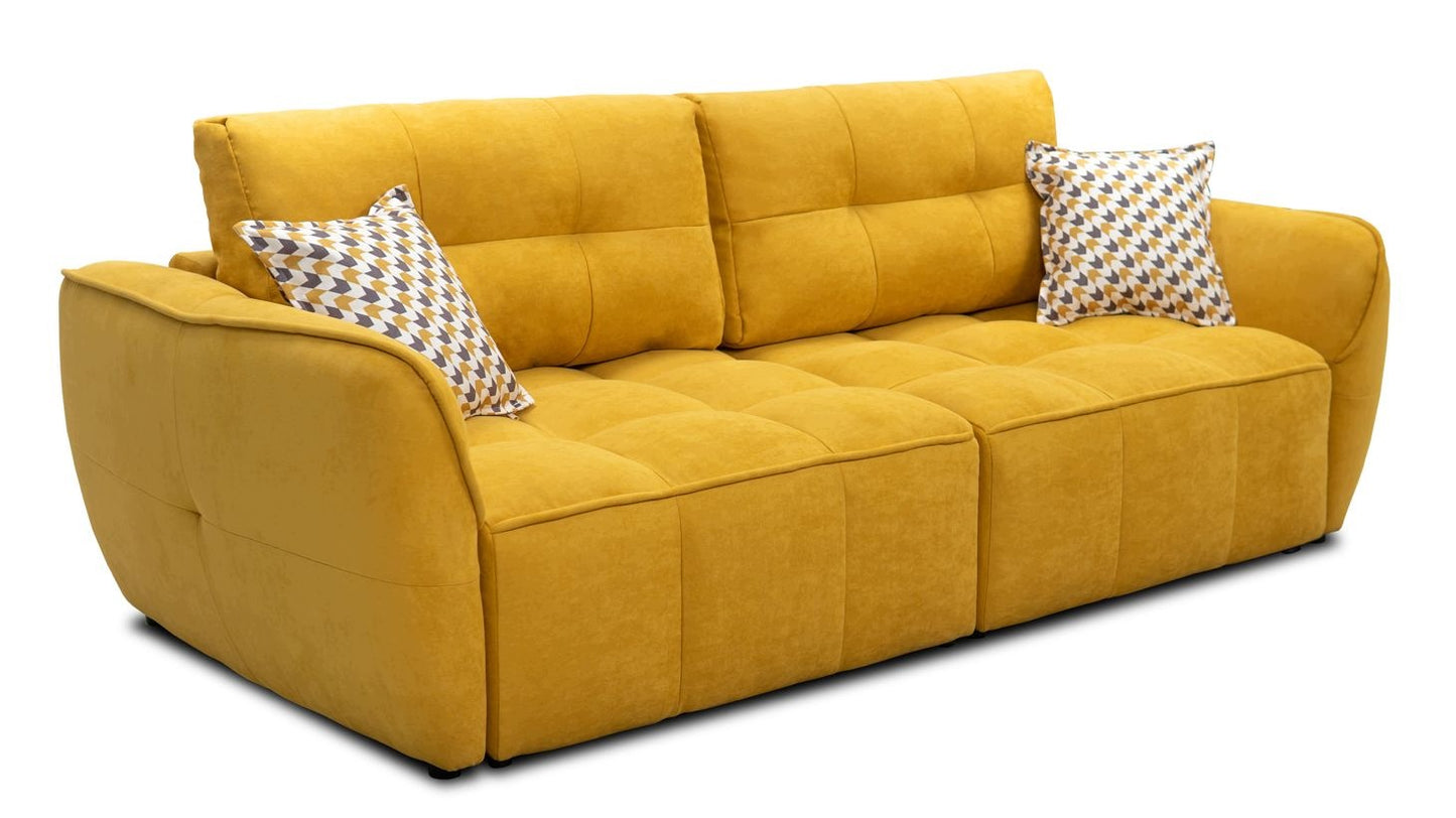 Sofa rozkładana BOOM Kanapa Funkcja Spania Pojemnik Nowoczesna 3 Osoby