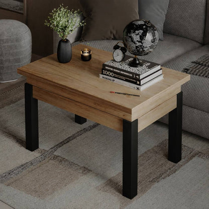 Ławostół B-fly 90*60/120 - Dąb Craft Złoty/Wenge — Wysyłka 03.10.26