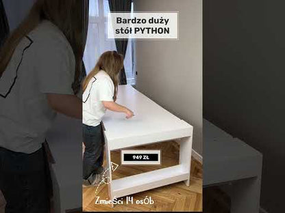 DUŻY Stół rozkładany 240*90 "PYTHON" Dąb Sonoma