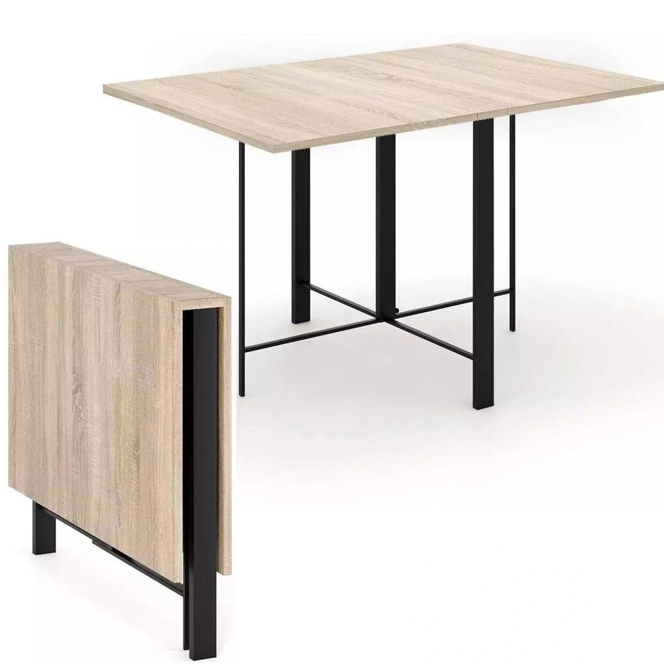 Stół kuchenny rozkładany "Voody" 90*138*75 cm Dąb Sonoma