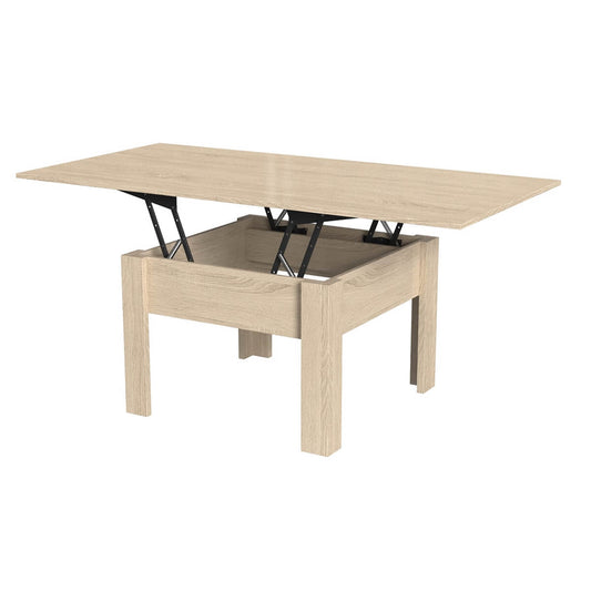 Nowoczesny ławostół rozkładany Comfort 70×70/140 Dąb Sonoma