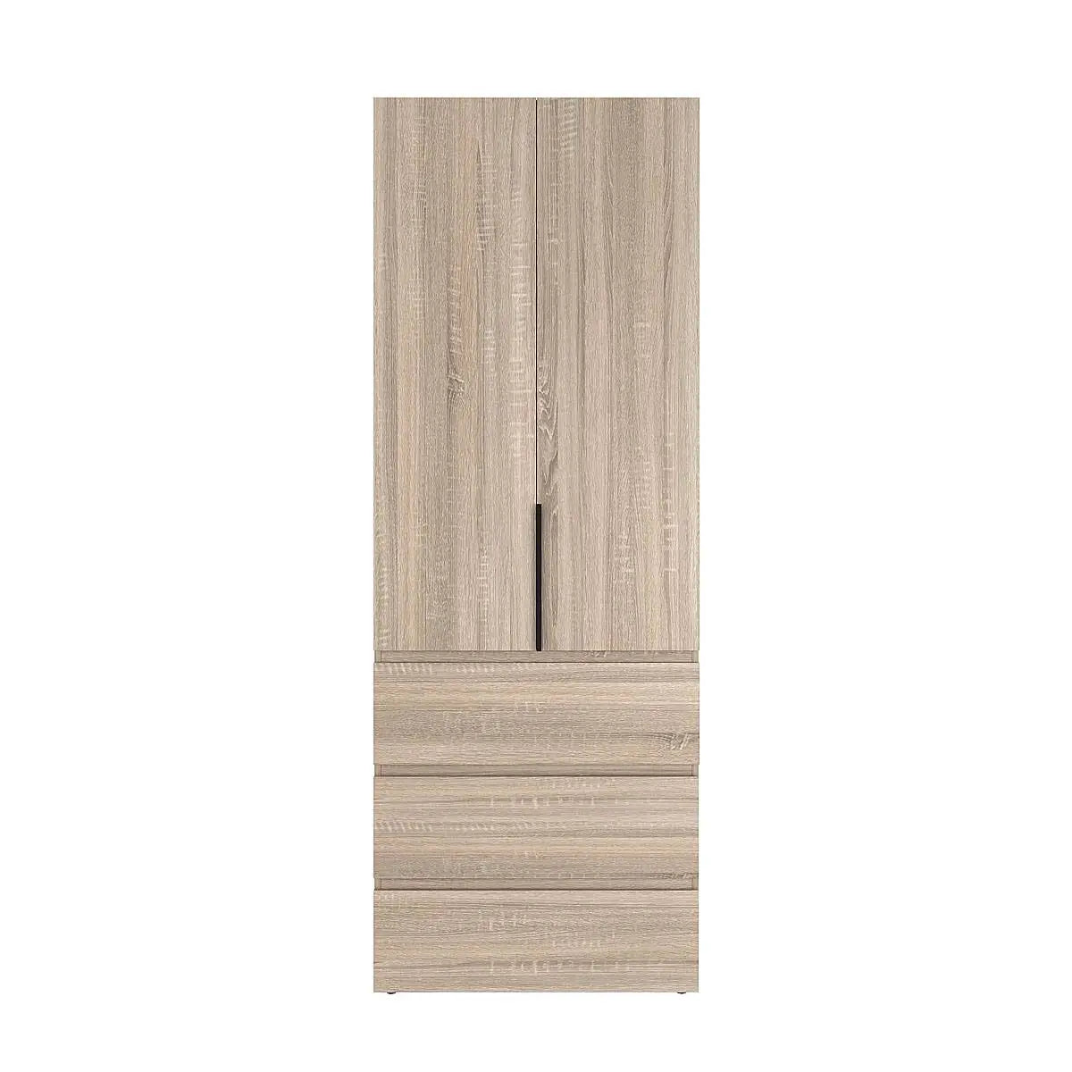 Szafa czterodrzwiowa z 6 szufladami Averon №10 160x220x50 cm Dąb Sonoma