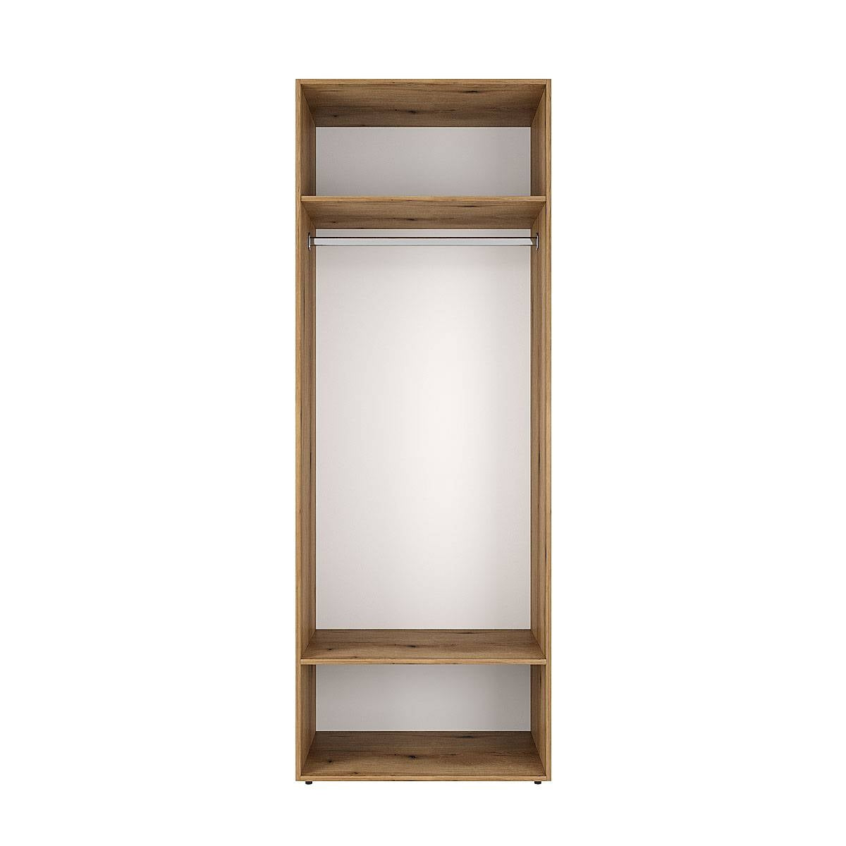 Szafa dwudrzwiowa z 10 półkami Averon №15 160x220x50 cm Dąb Evoke Coast