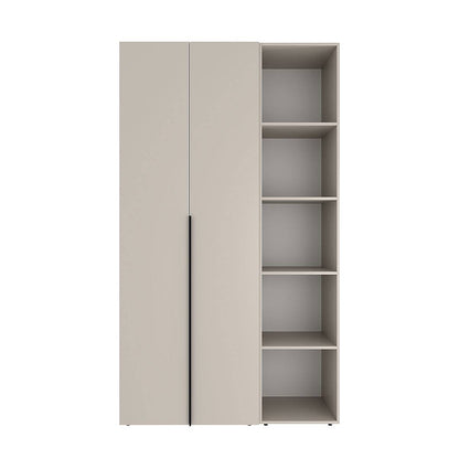 Szafa dwudrzwiowa z 5 półkami Averon №11 120x220x50 cm Kaszmir