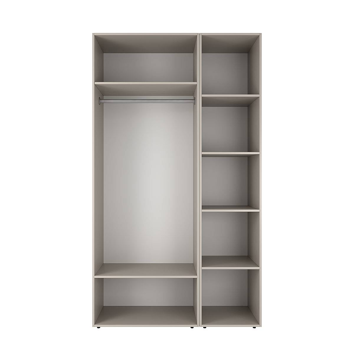 Szafa dwudrzwiowa z 5 półkami Averon №11 120x220x50 cm Kaszmir