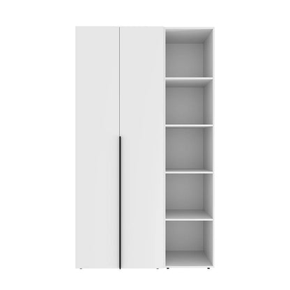 Szafa dwudrzwiowa z 5 półkami Averon №11 120x220x50 cm Biały