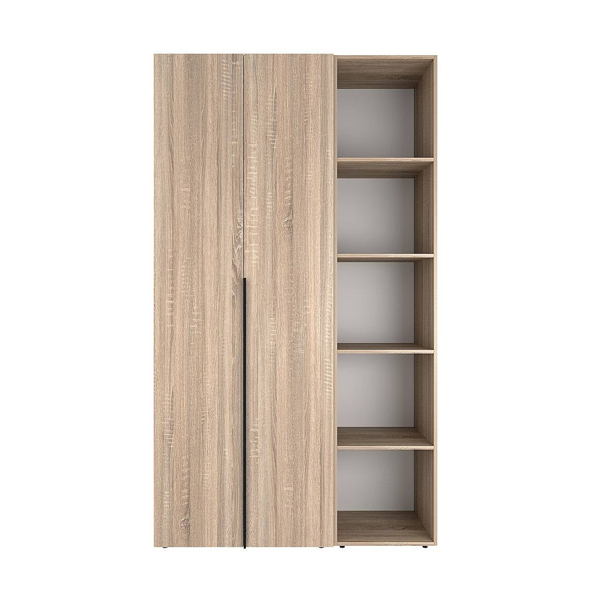 Szafa dwudrzwiowa z 5 półkami Averon №11 120x220x50 cm Dąb Sonoma