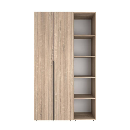 Szafa dwudrzwiowa z 5 półkami Averon №11 120x220x50 cm Dąb Sonoma