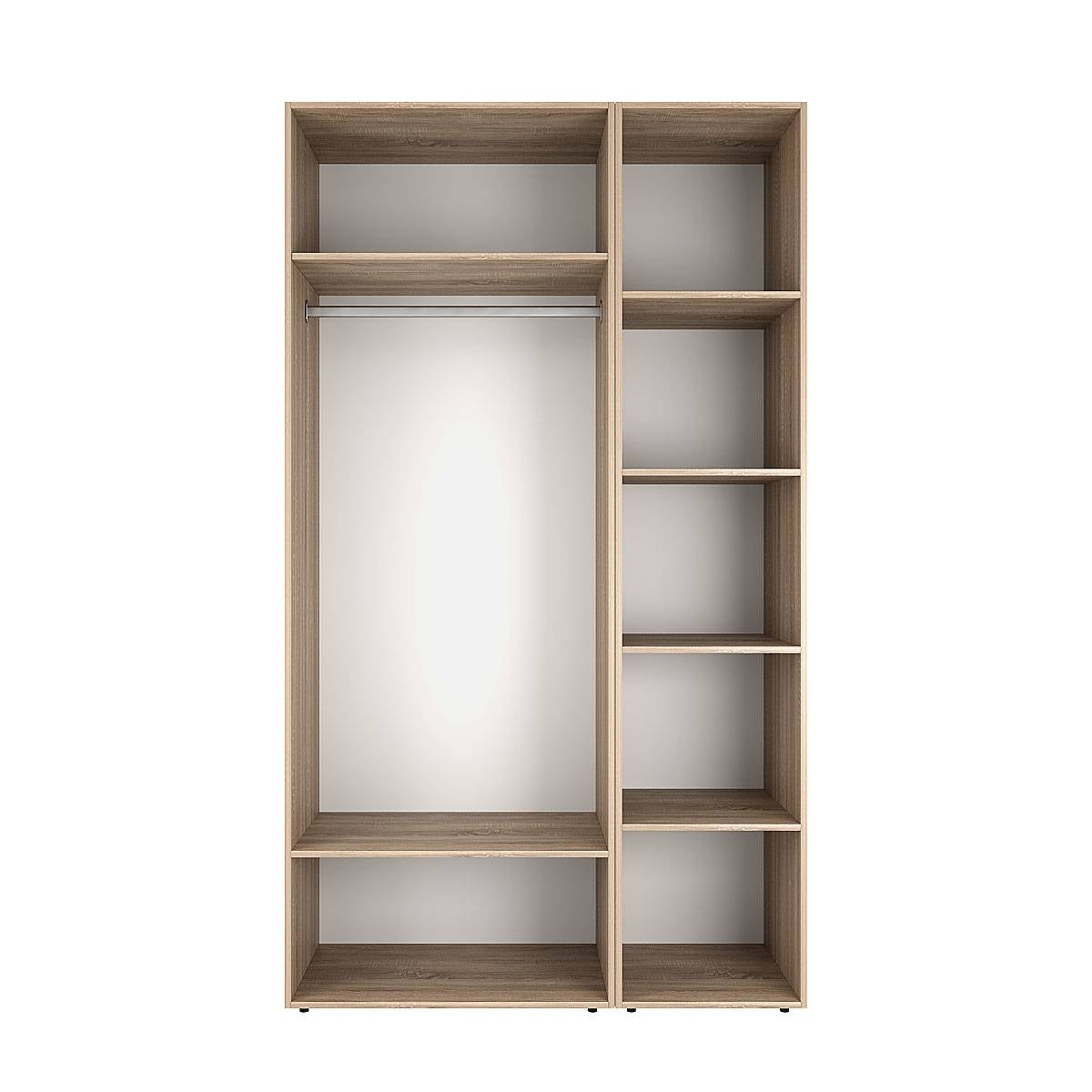 Szafa dwudrzwiowa z 5 półkami Averon №11 120x220x50 cm Dąb Sonoma