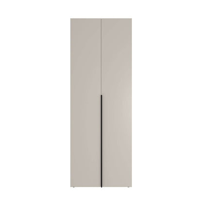 Szafa dwudrzwiowa z drążkiem na ubrania Averon №21 80x220x50 cm Kaszmir