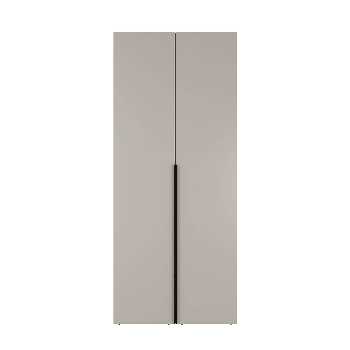 Szafa dwudrzwiowa z drążkiem na ubrania i półkami Averon №13 80x220x50 cm Kaszmir