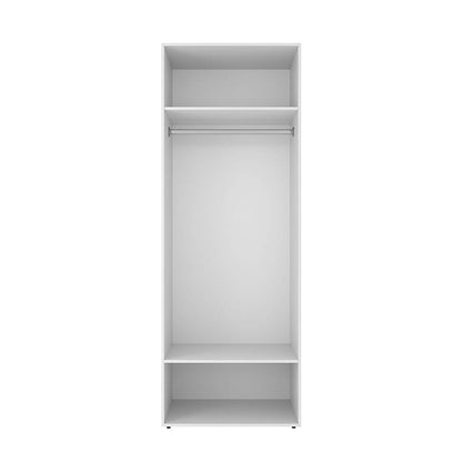 Szafa trójdrzwiowa z 5 półkami Averon №16 160x220x50 cm Biały