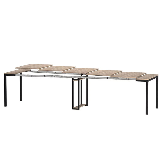 Duży stół rozkładany "Sensei " Dąb Sonoma 53(330)x75x90 zmieści 16 osób