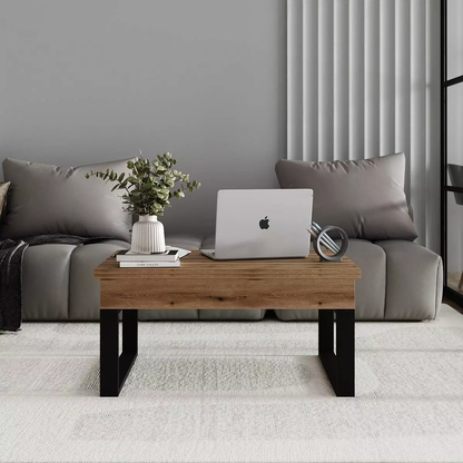 Ława rozkładana podnoszona Domero 120×88 Dąb Evoke Coast — Wysyłka 03.10.26